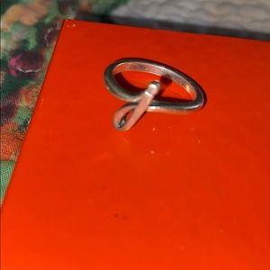 James Avery Initial ring “J”